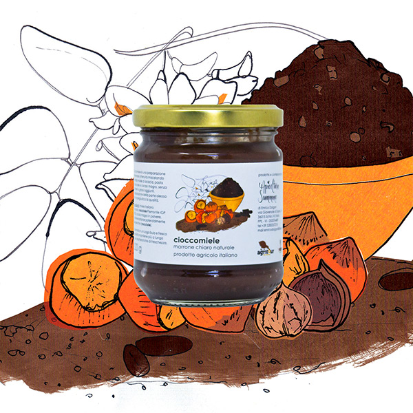 Cioccomiele Marrone chiaro naturale